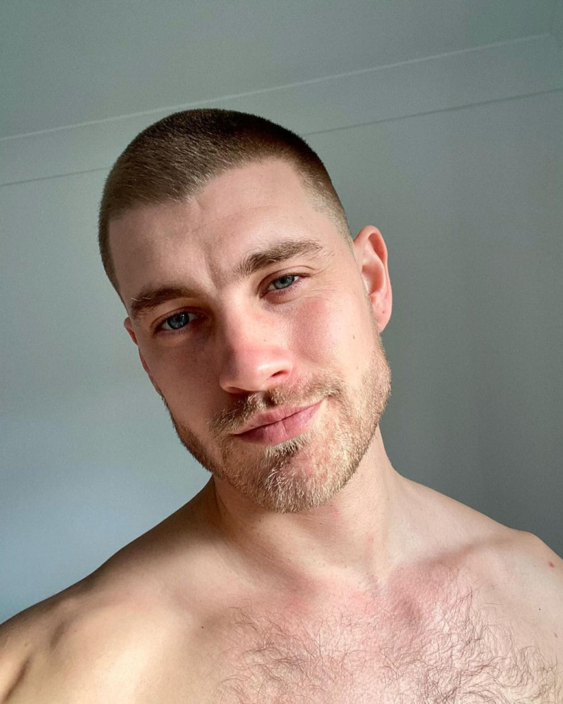 Buzz Cut with Beard: