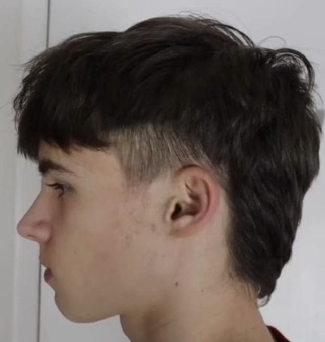 Vintage Mullet Fade: