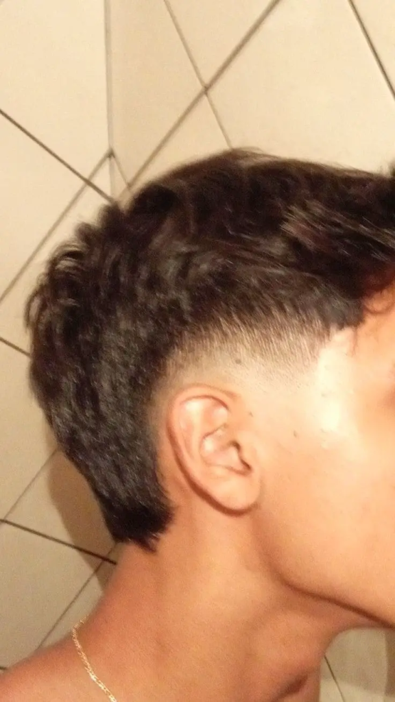 Short Mullet Fade: