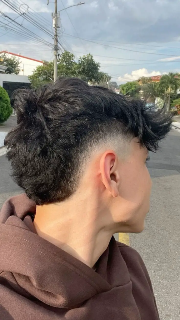 mullet fade haircut