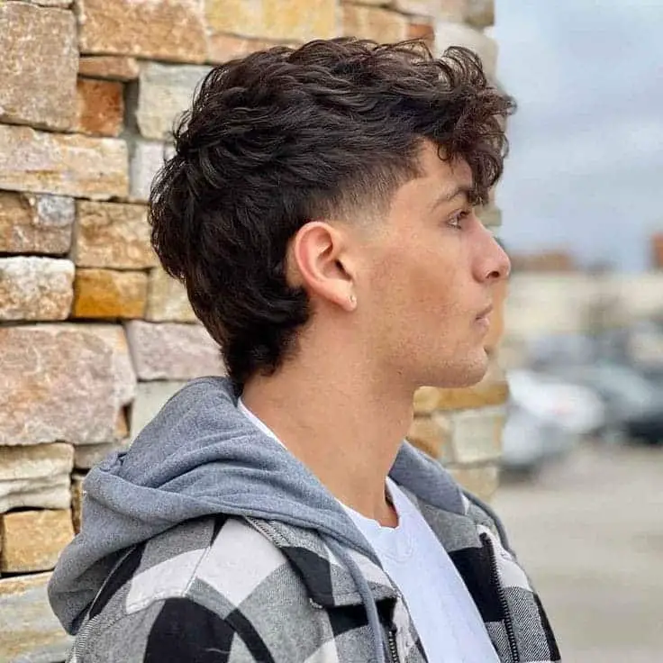 mullet fade haircut