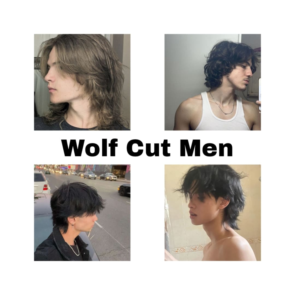 What is a Wolf Cut men Haircut?