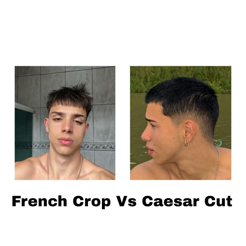 French Crop vs. Caesar Cut: