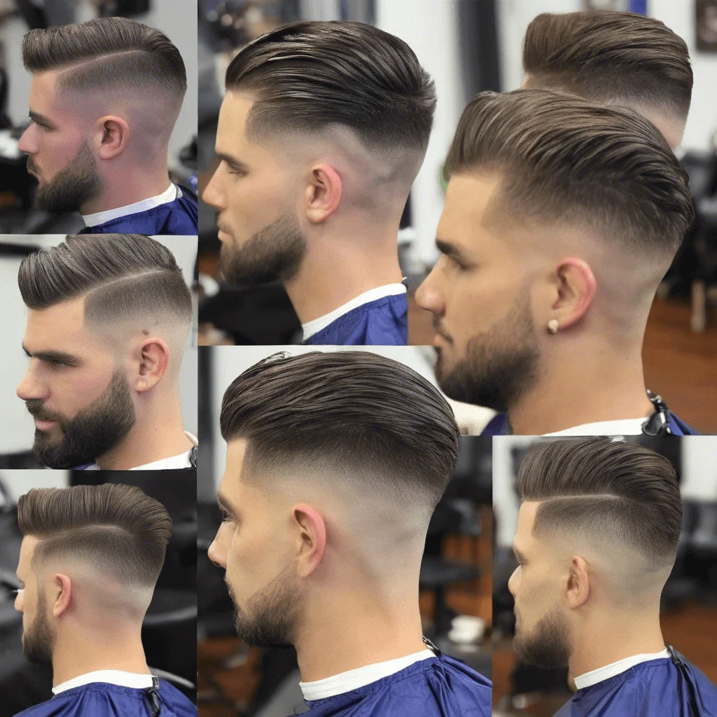 Short Low Taper Fade: 