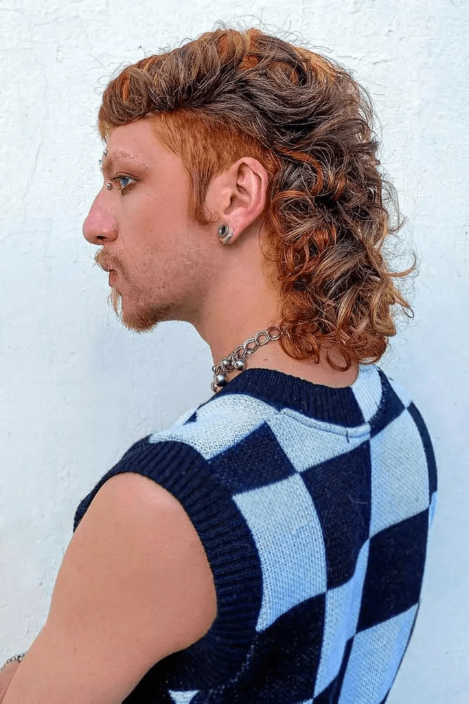 Short mullet haircuts for men gallery