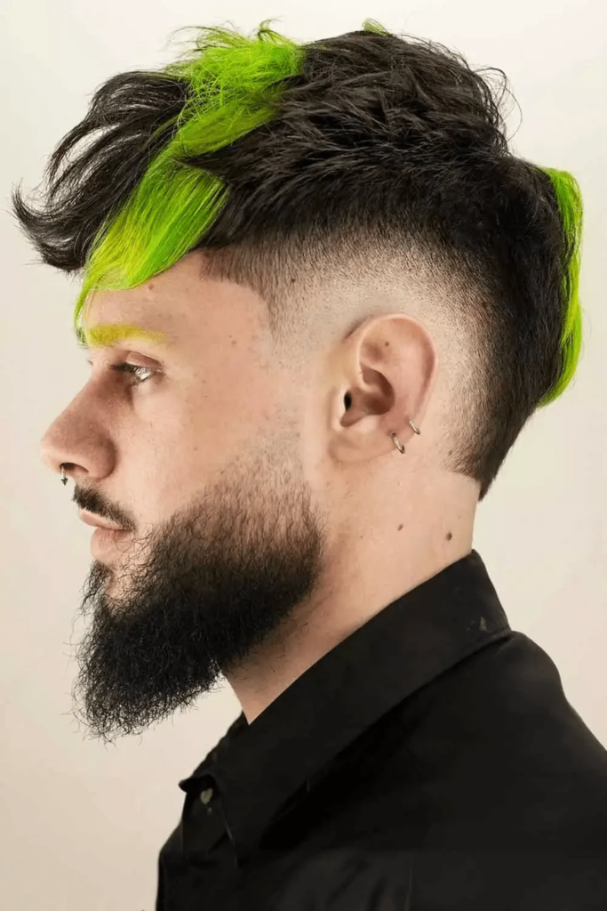 Short mullet haircuts for men gallery