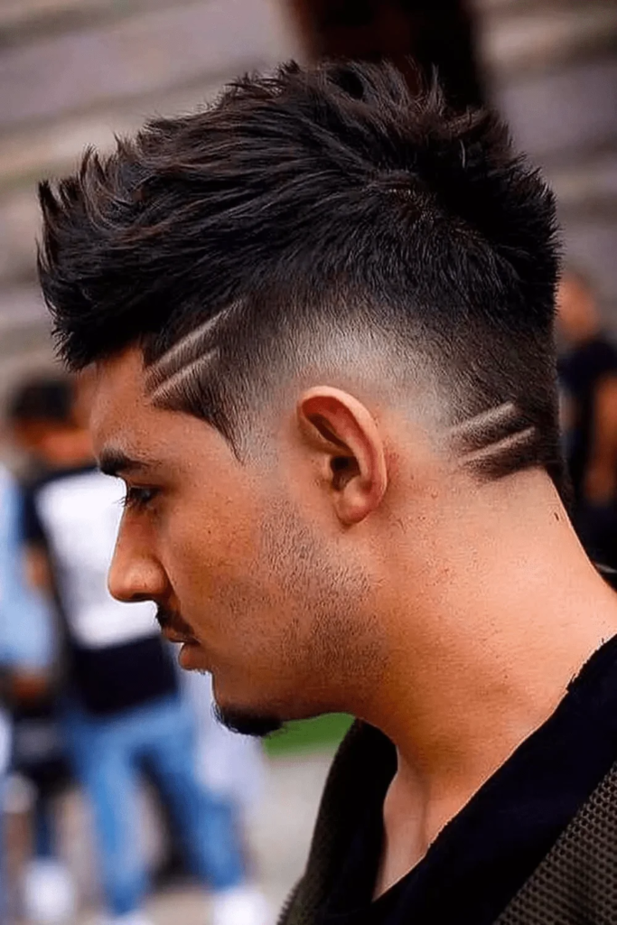 Short mullet haircuts for men gallery