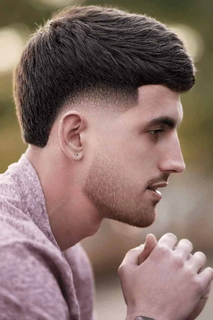 Short mullet haircuts for men gallery