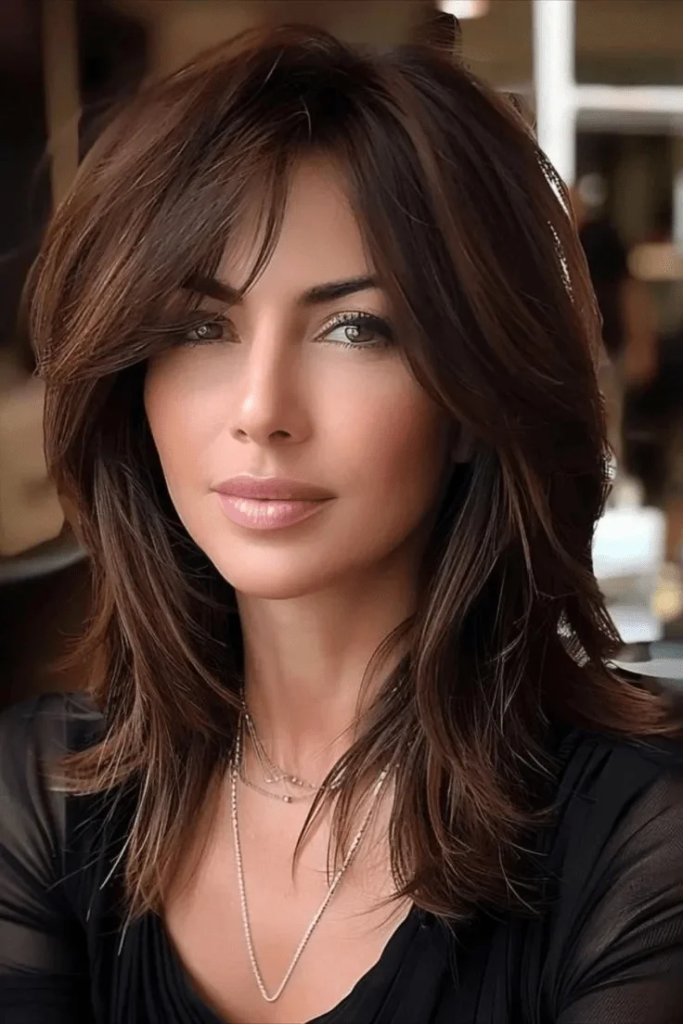 shoulder length haircut gallery