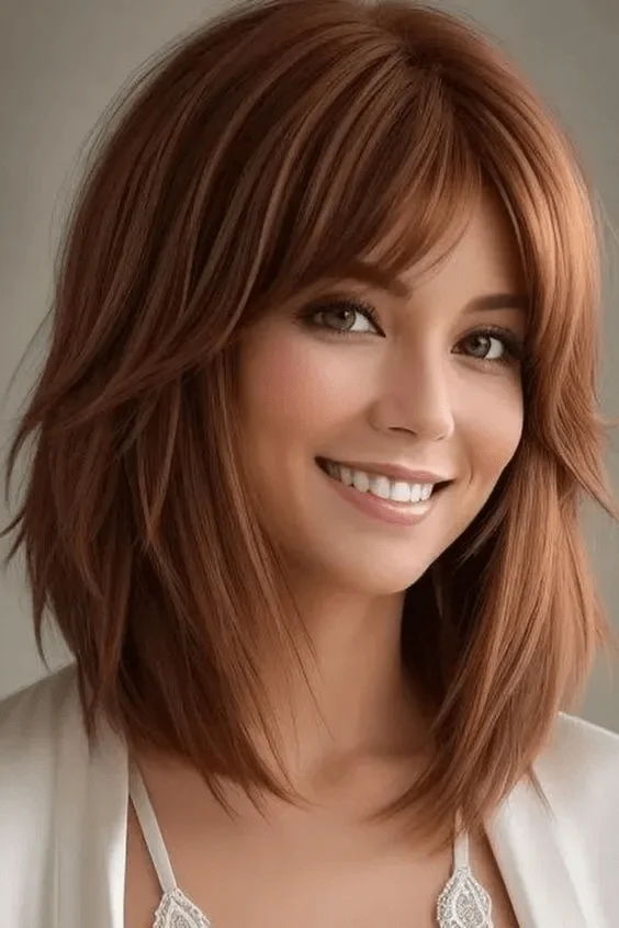 shoulder length haircut gallery