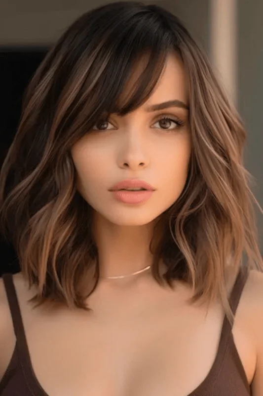 shoulder length haircut gallery