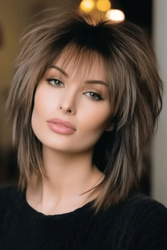 shoulder length haircut gallery