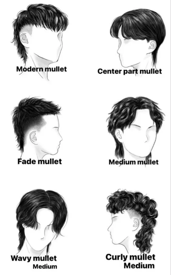 How to Get a Straight Hair Mullet?